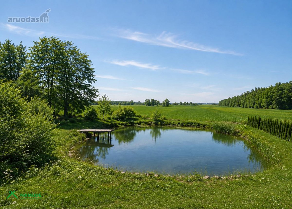 Parduodama Rąstinė Sodyba Su Tvenkiniu Biržų - nuotraukos Nr. 18
