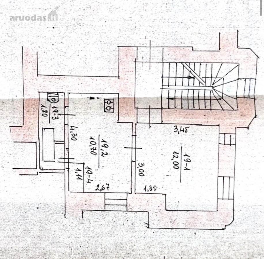 1 kambarių (25,6 m²) butas Teatro g., - nuotraukos Nr. 14
