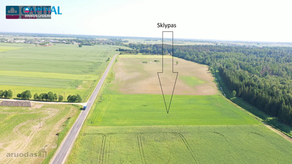 Parduodamas 78.61 a. žemės sklypas - nuotraukos Nr. 2