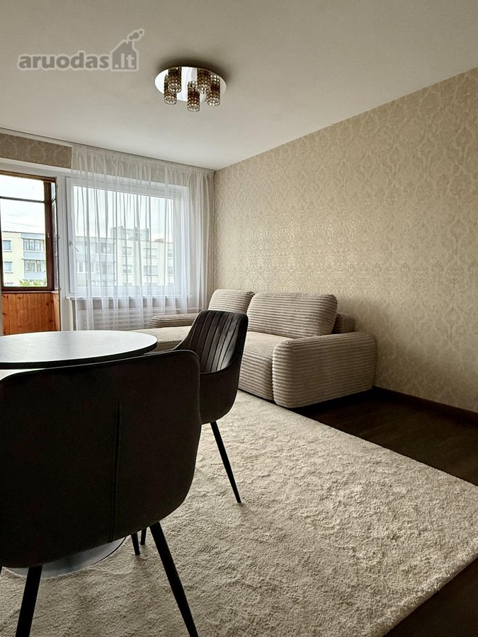 Išnuomojamas 64 m², šviesus 3 kambarių butas - nuotraukos Nr. 2