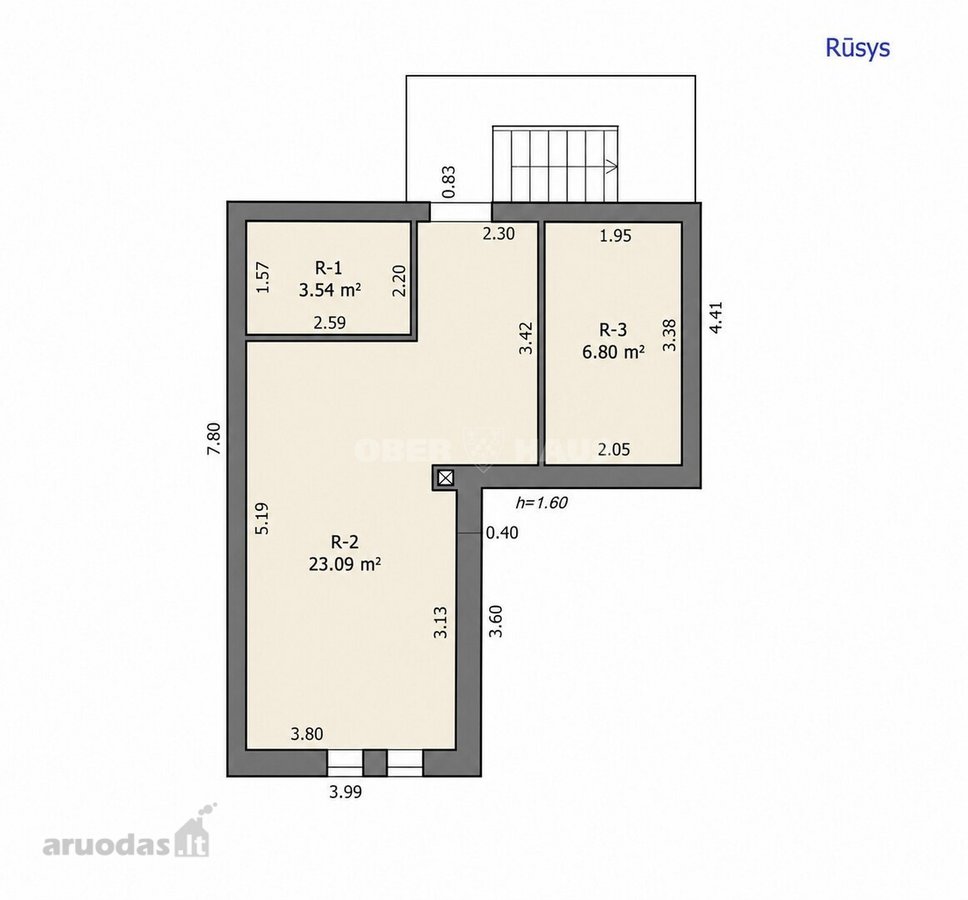 Parduodamas 6,09 A Sklypas Su 2-aukštų Sodo - nuotraukos Nr. 5