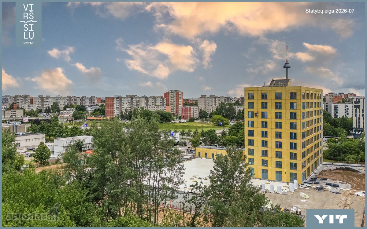 Parduodamas 2 kambarių butas naujai vystomame - nuotraukos Nr. 5