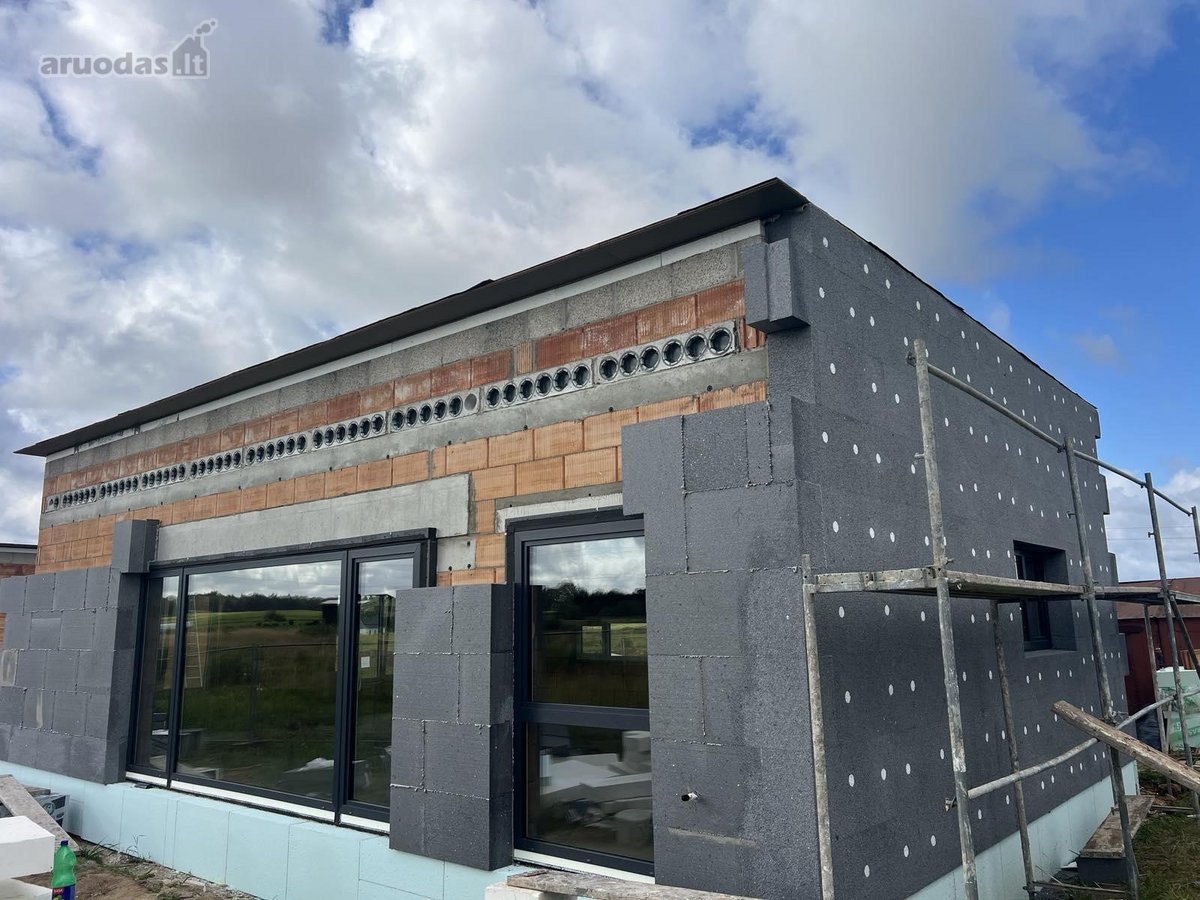 Parduodamas naujai statomas A++ klasės, 80 kv - nuotraukos Nr. 12