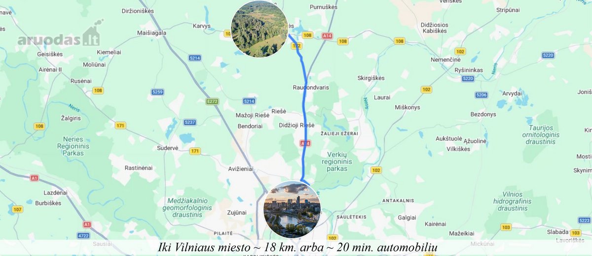 Parduodamas 5,89 Ha Žemės Sklypas Su Miško - nuotraukos Nr. 23