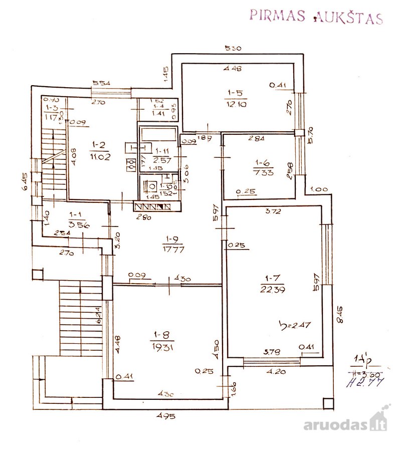 Parduodamas 2 Aukštų Namas Su 12,5aro Sklypu - nuotraukos Nr. 24