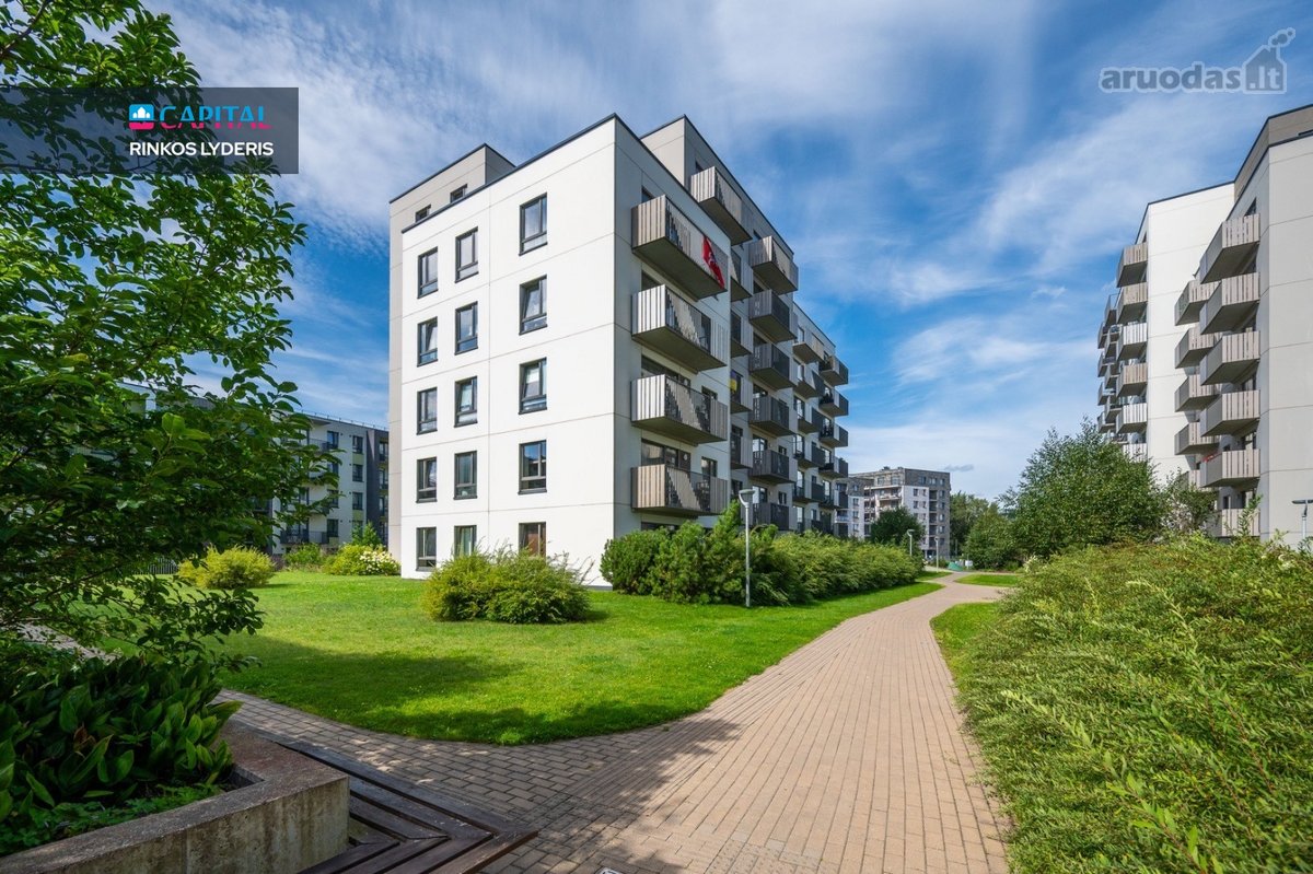 Erdvus Ir Šviesus 3 Kambarių Butas „Linkmenų - nuotraukos Nr. 27