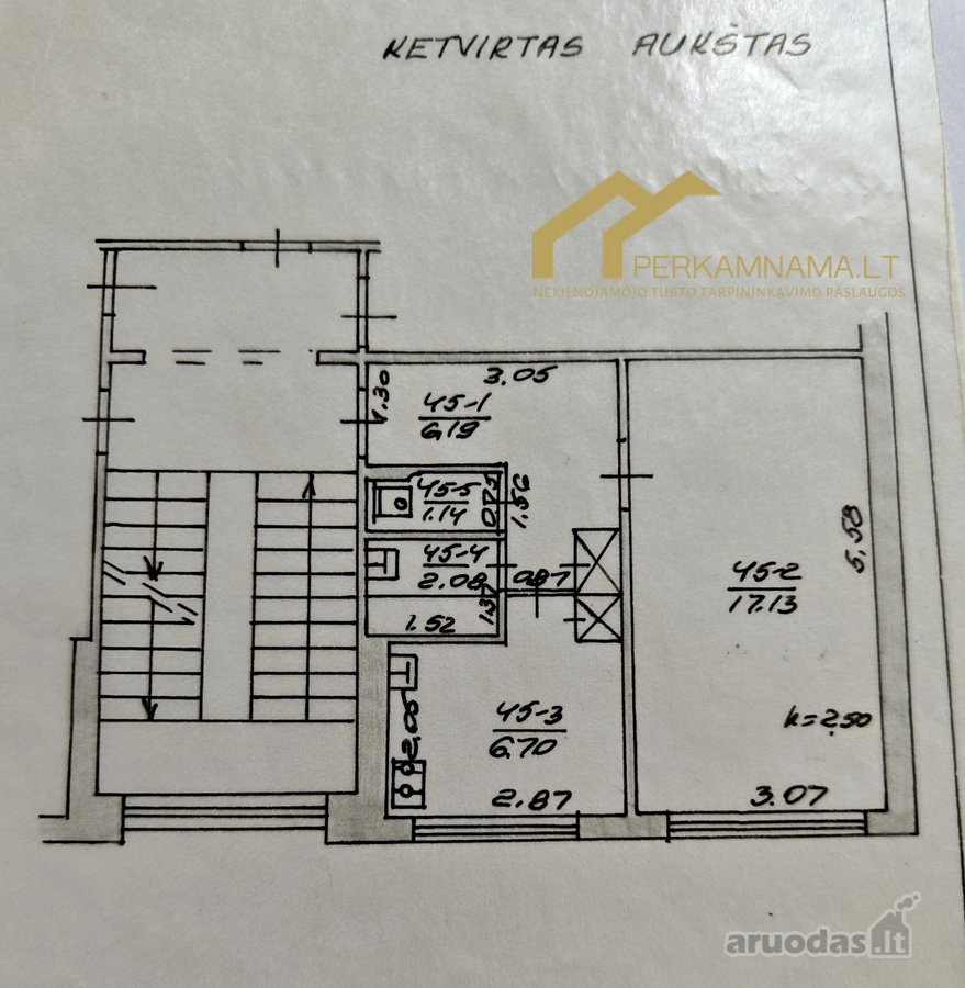 Parduodamas 1 Kambario Butas Šilutės Pl. 88, - nuotraukos Nr. 11