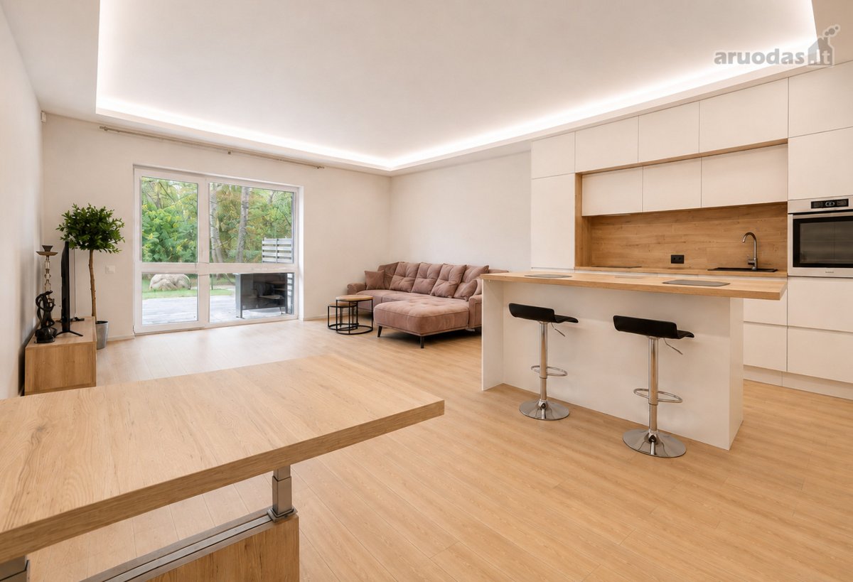 4 kambariai ir terasa į žalumą – 92,1 m² - nuotraukos Nr. 2