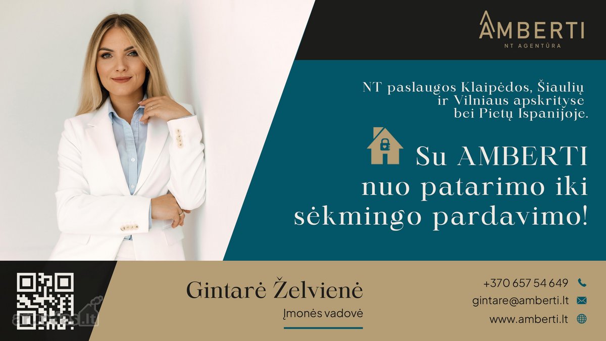 Amberti Nt agentūra parduoda erdvų mūrinį - nuotraukos Nr. 32