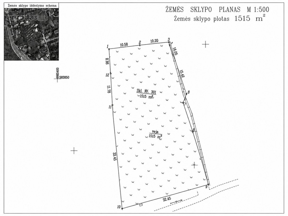 Parduodamas 15,15 A Sklypas Liepkalnio G. Su - nuotraukos Nr. 12