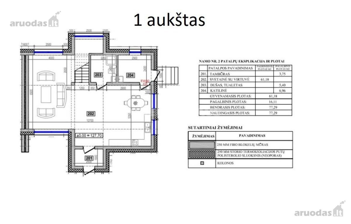 Šalia Salduvės Parko Parduodamas Jaukus, - nuotraukos Nr. 23