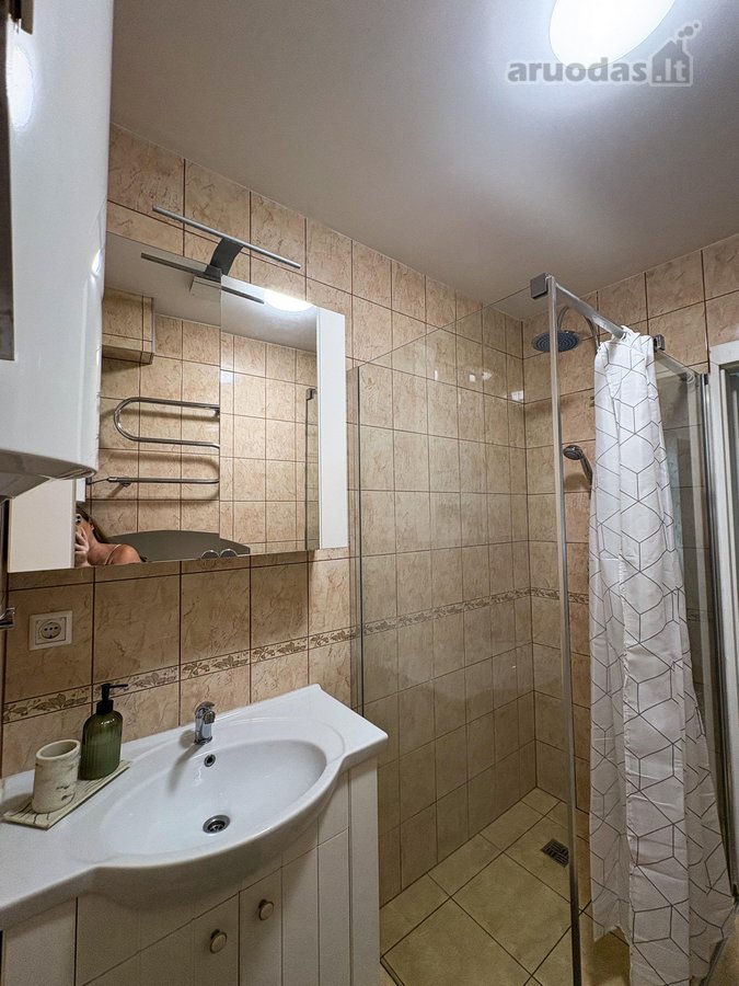 Išnuomojamas 1 Kambario, 37 M² Butas - nuotraukos Nr. 3