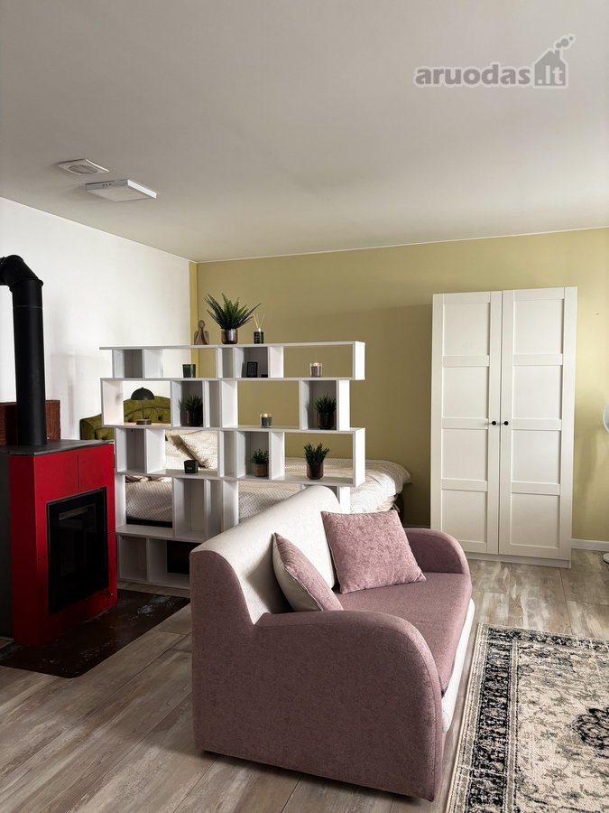 Išnuomojamas 1 Kambario, 37 M² Butas - nuotraukos Nr. 2