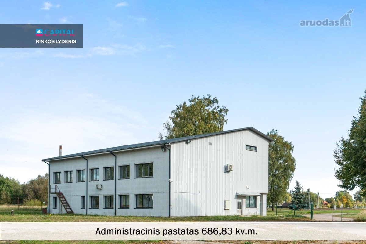 Parduodamos Sandėliavimo Ir Administracinės - nuotraukos Nr. 16