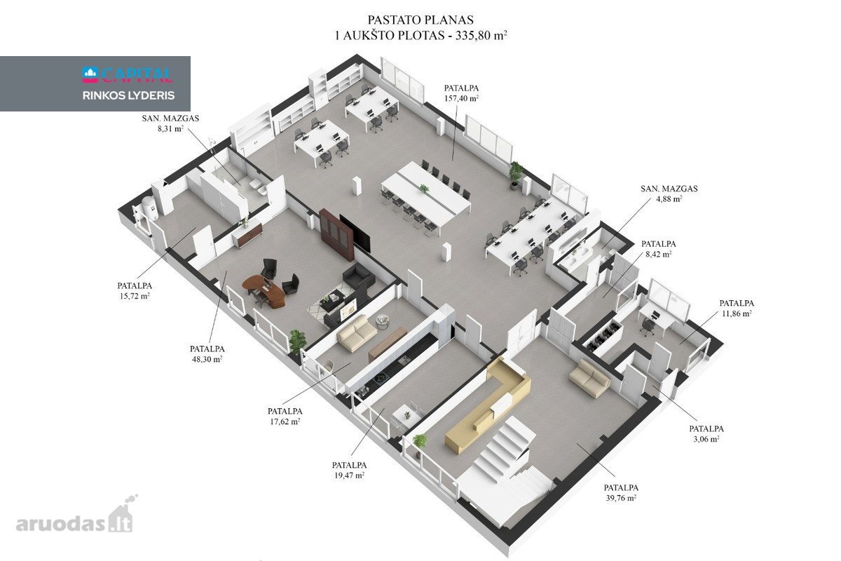 Parduodamos Sandėliavimo Ir Administracinės - nuotraukos Nr. 18