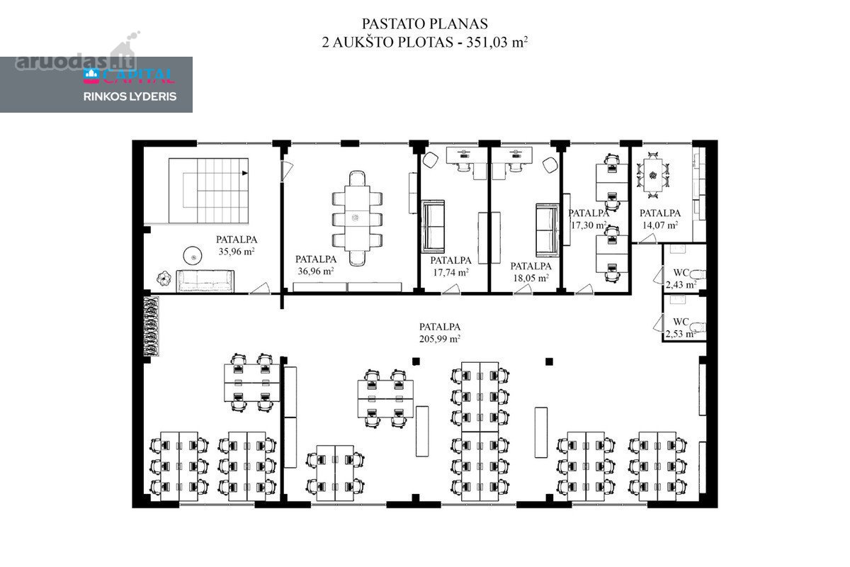 Parduodamos Sandėliavimo Ir Administracinės - nuotraukos Nr. 22