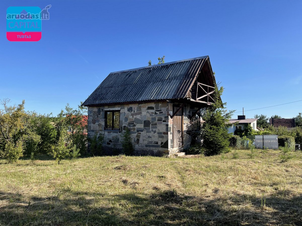 Parduodamas Sodo Sklypas Su Mūriniu Namuku - nuotraukos Nr. 6