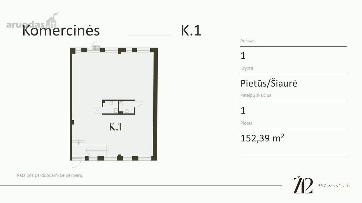 Nuomojamos Komercinės Patalpos Projekte - nuotraukos Nr. 7
