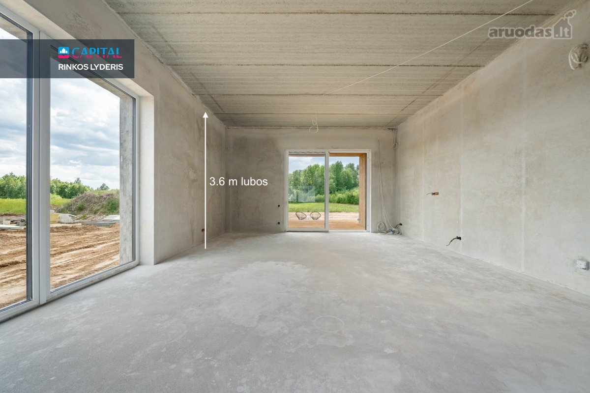 Išskirtinės Architektūros Vieno Aukšto A++ - nuotraukos Nr. 9