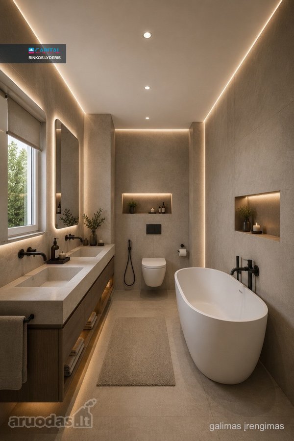 Išskirtinės Architektūros Vieno Aukšto A++ - nuotraukos Nr. 18