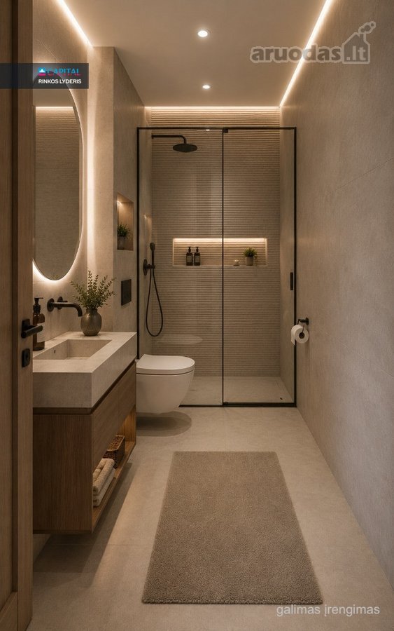 Išskirtinės Architektūros Vieno Aukšto A++ - nuotraukos Nr. 22