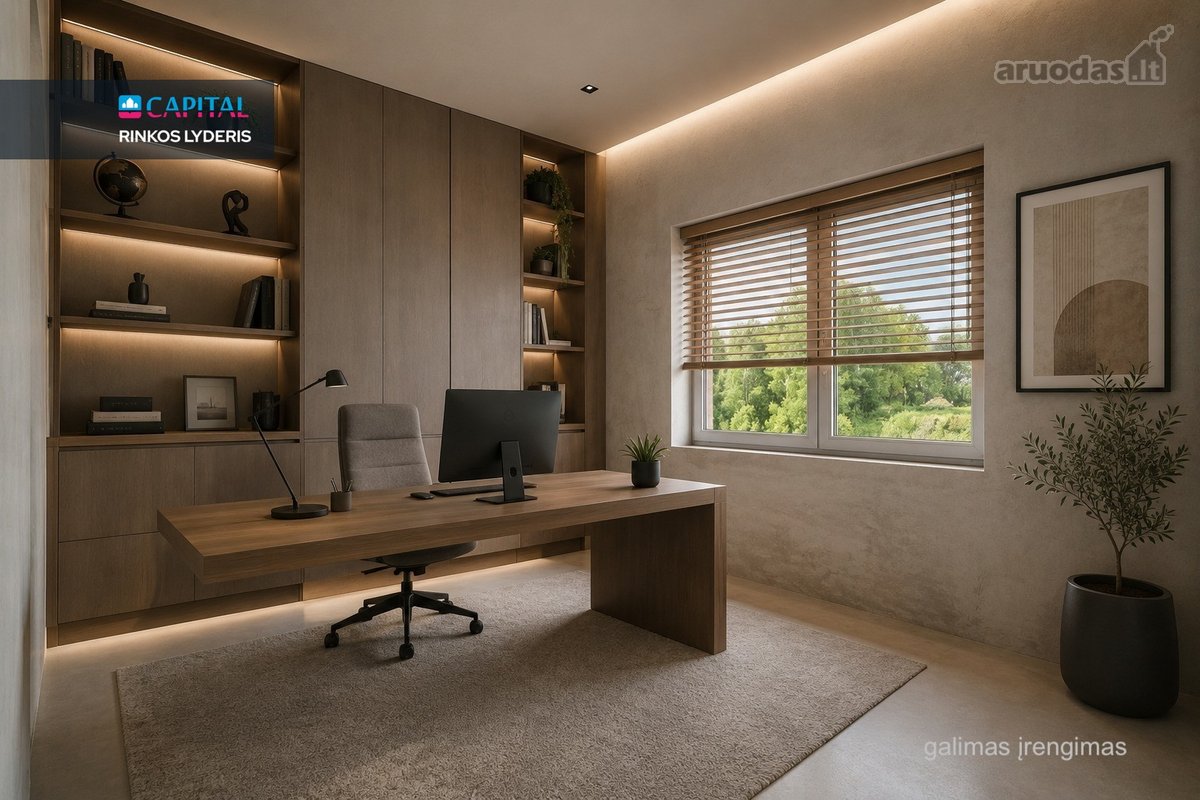 Išskirtinės Architektūros Vieno Aukšto A++ - nuotraukos Nr. 24