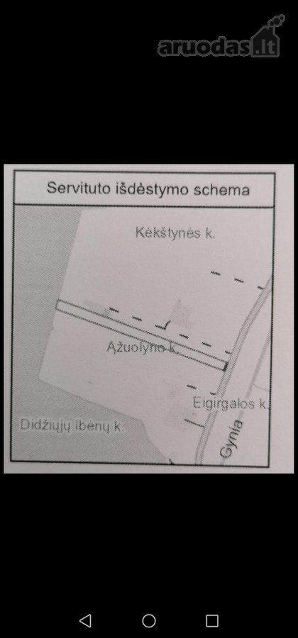 Viena kraštinė 36.18m ribojasi su Varluvos - nuotraukos Nr. 8