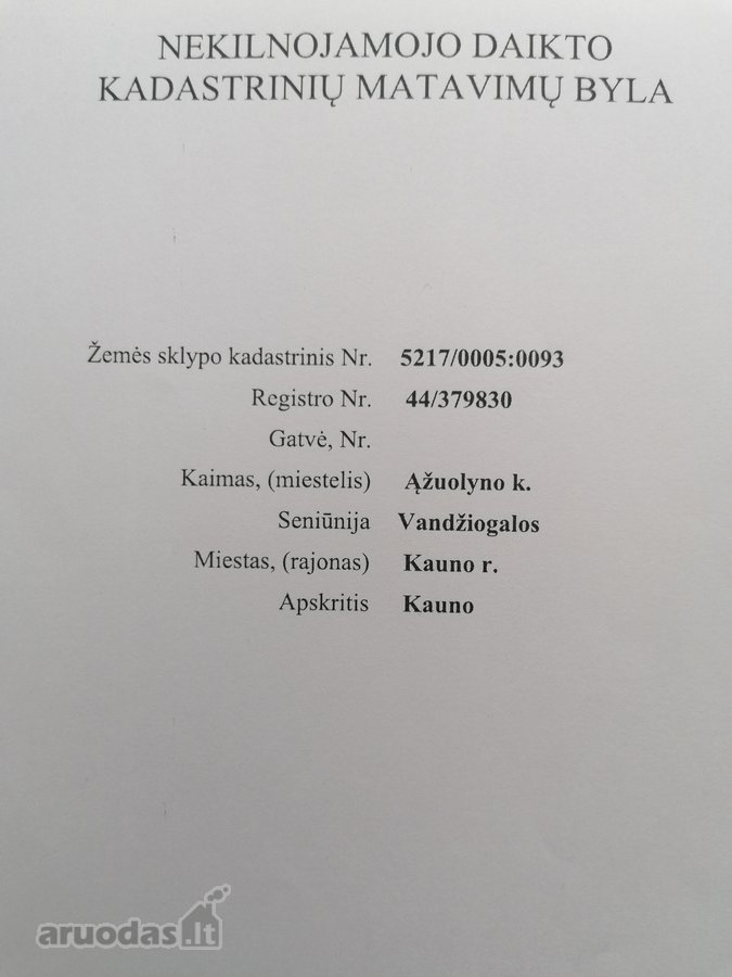 Viena kraštinė 36.18m ribojasi su Varluvos - nuotraukos Nr. 15