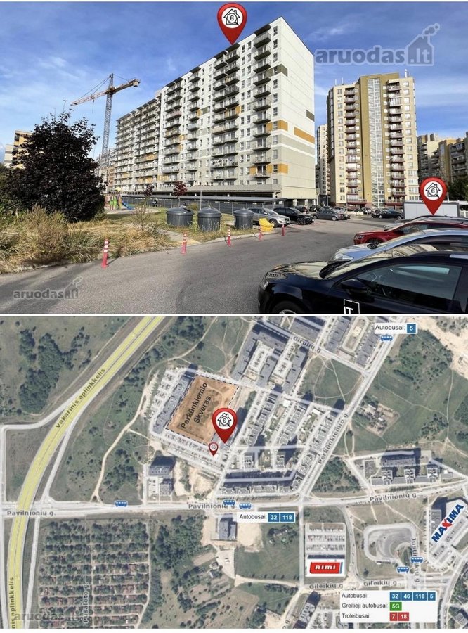 Nuomojamas 2 kamb.butas Pašilaičiuose, - nuotraukos Nr. 14