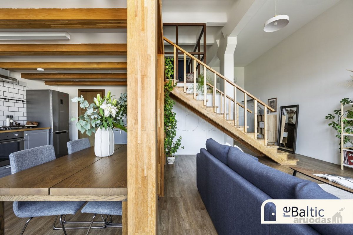Erdvus ir modernus 97,78 m&sup2; loftas per - nuotraukos Nr. 7