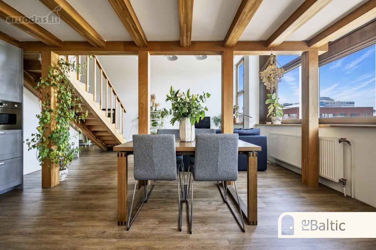 Erdvus ir modernus 97,78 m&sup2; loftas per - nuotraukos Nr. 12