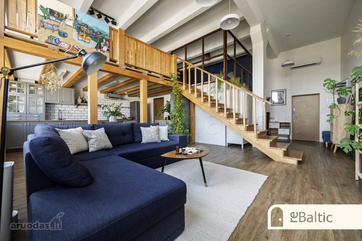 Erdvus ir modernus 97,78 m&sup2; loftas per - nuotraukos Nr. 13