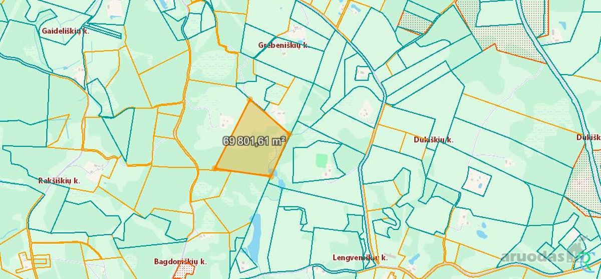 Parduodu 7ha žemės sklypą. Tankiai apaugęs - nuotraukos Nr. 2