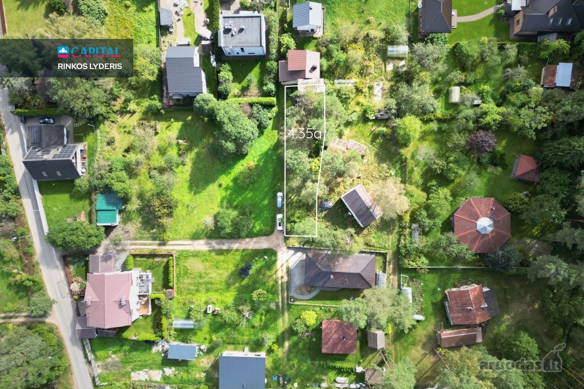 Parduodamas 4,35 A Sklypas Su Mūriniu Sodo - nuotraukos Nr. 9