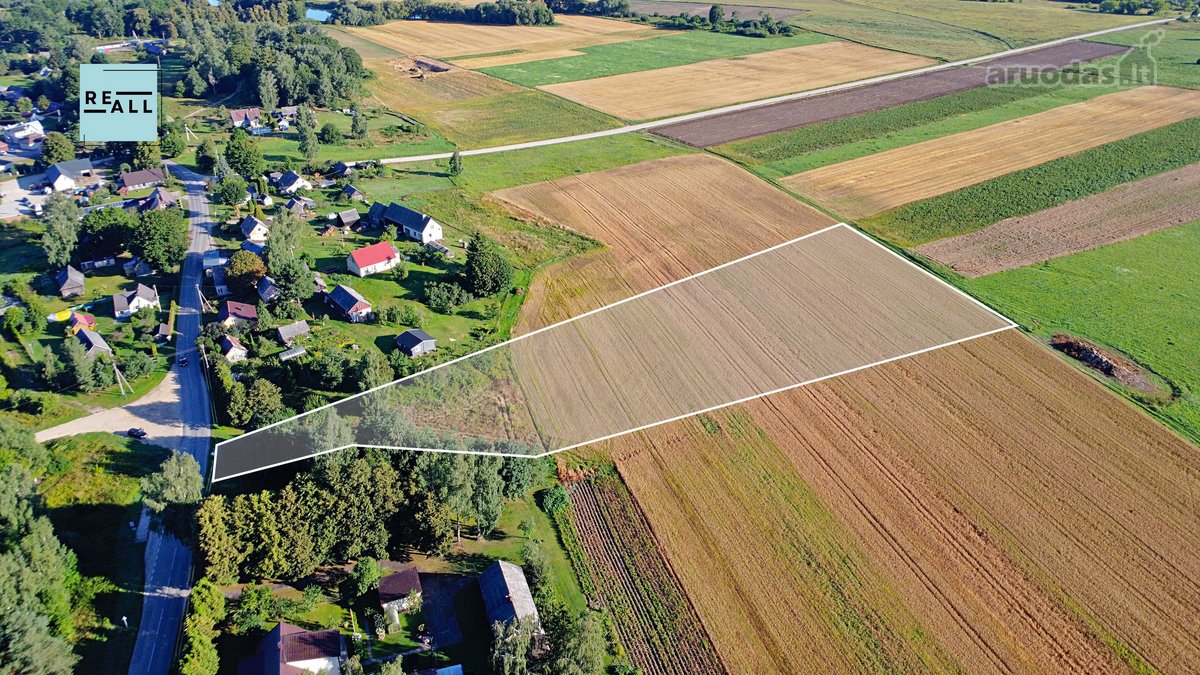 Parduodamas 1,01 Ha Namų Valdos Sklypas Šakių - nuotraukos Nr. 7