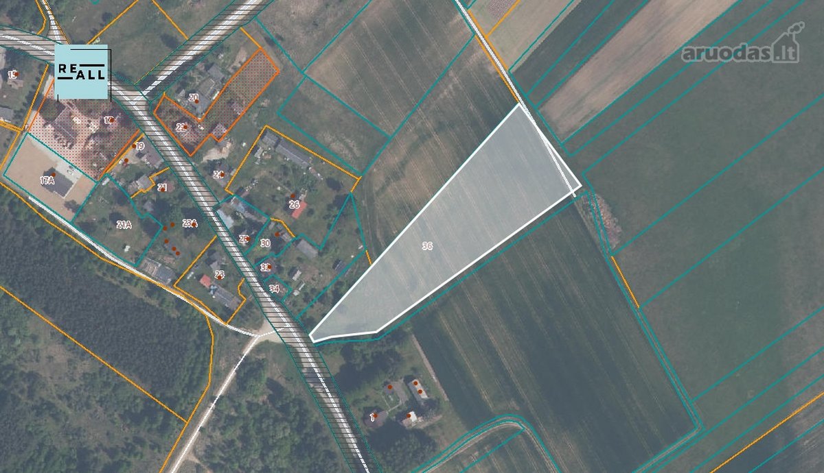 Parduodamas 1,01 Ha Namų Valdos Sklypas Šakių - nuotraukos Nr. 10