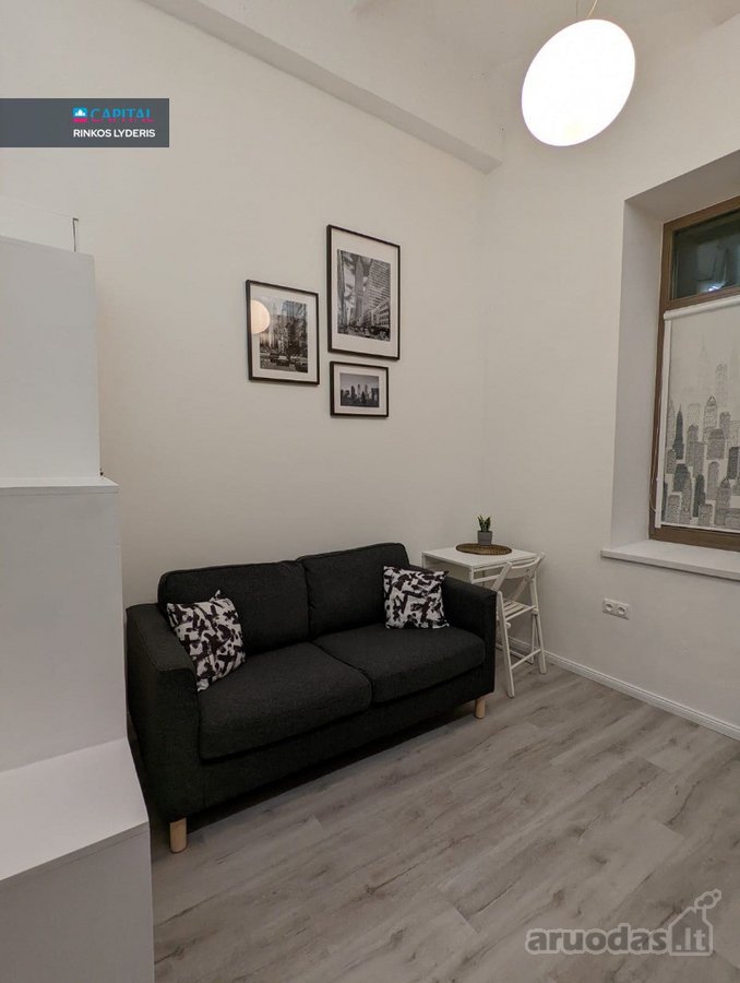 Nuomojamas ilagalaikei nuomai šviesus 22 kv.m - nuotraukos Nr. 8