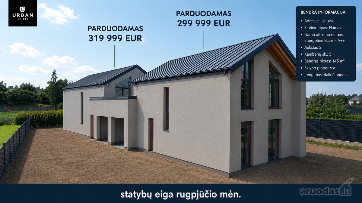 A++ Klasės Namai, Sublokuoti Per Garažus Jūsų - nuotraukos Nr. 9