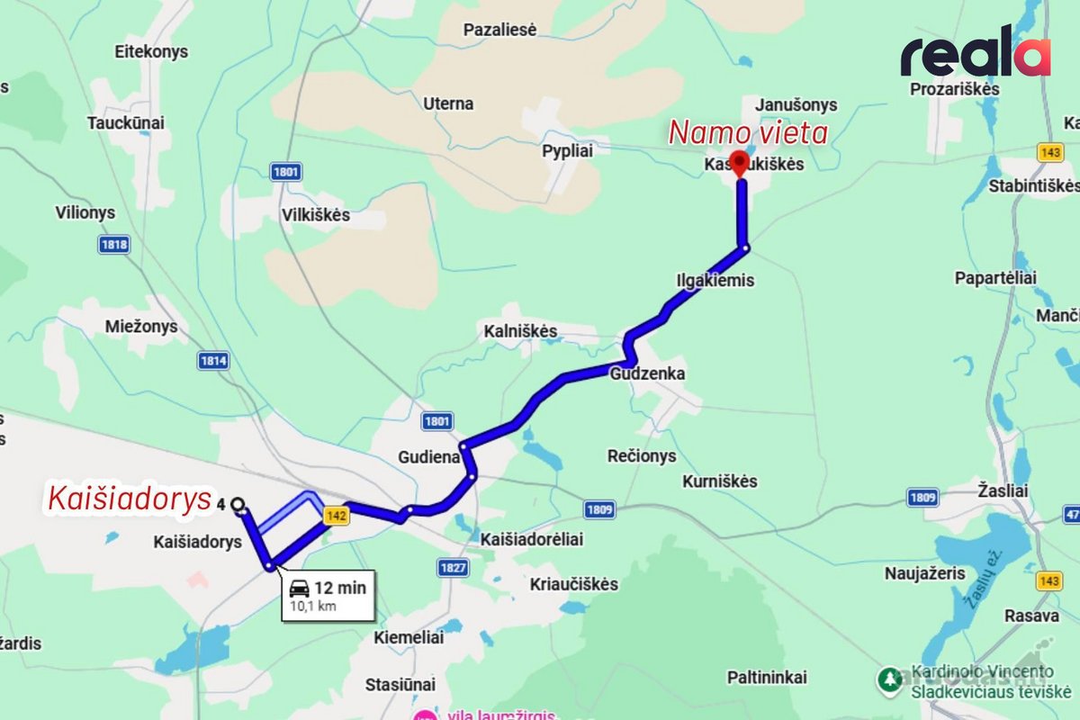 Erdvus namas su 25 arų sklypu Kasčiukiškėse – - nuotraukos Nr. 24