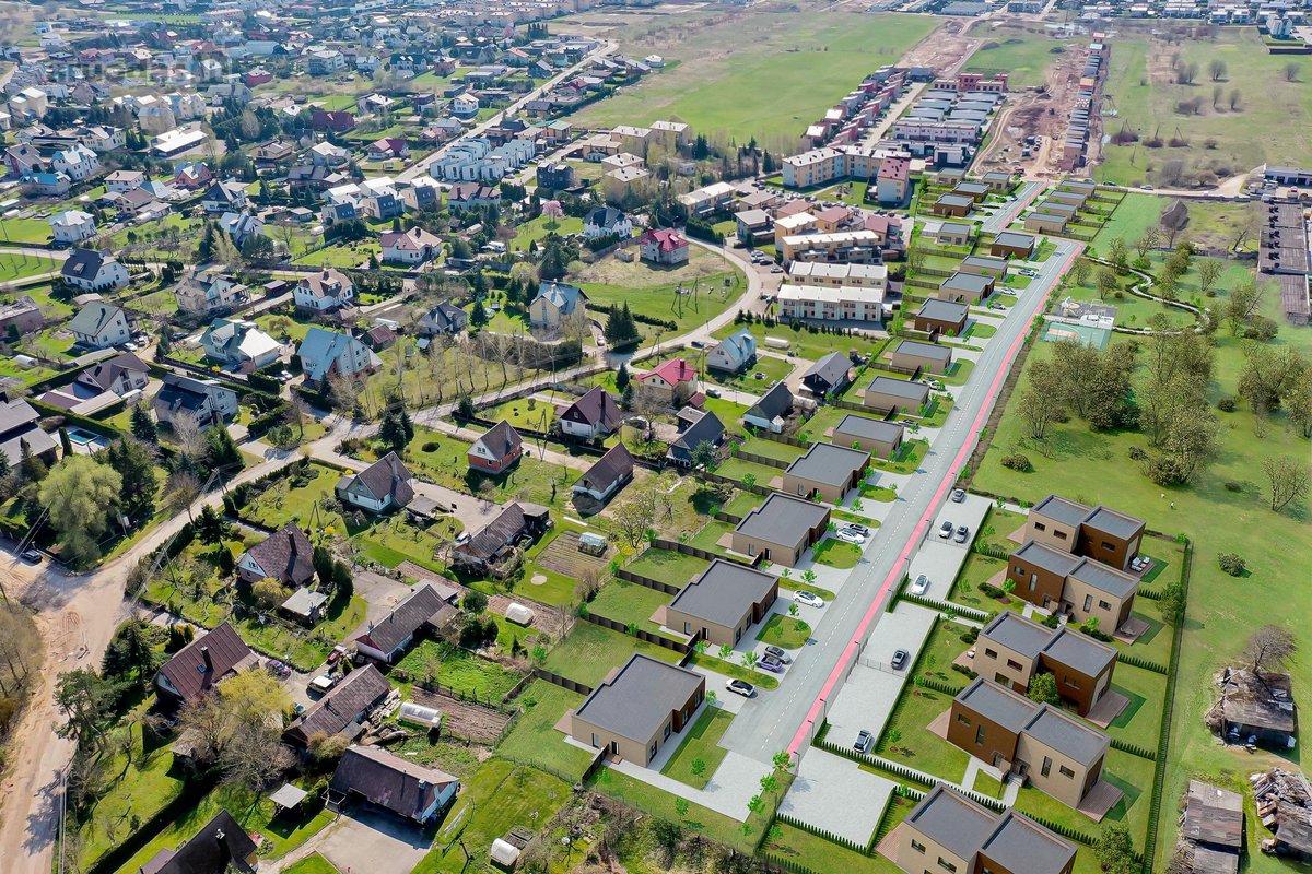 Parduodami Šiuolaikiški Kotedžai Giraitėje, - nuotraukos Nr. 8