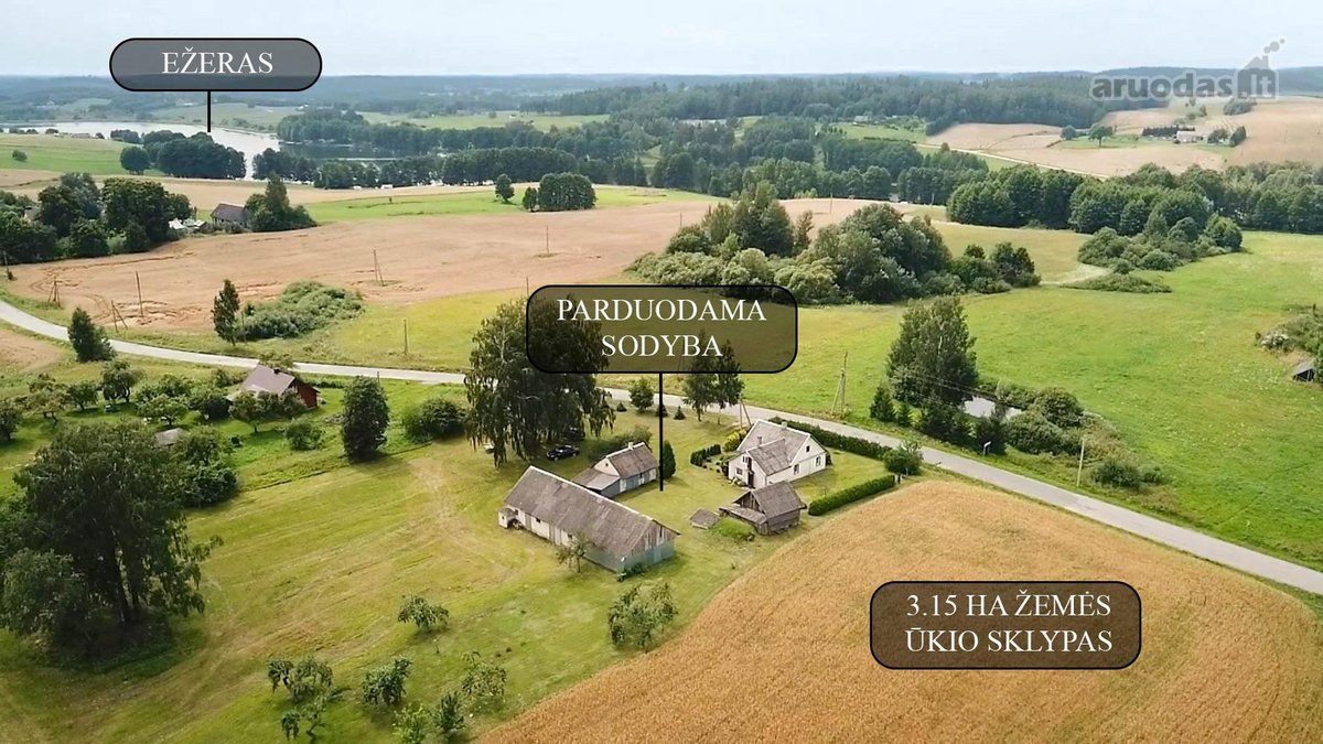 Parduodama Sodyba Su 3,38 Ha Žeme Lazdijų - nuotraukos Nr. 25