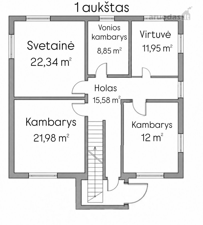 Gabūt Ieškote Namo, Kur Galėtų Gyventi Kelios - nuotraukos Nr. 44