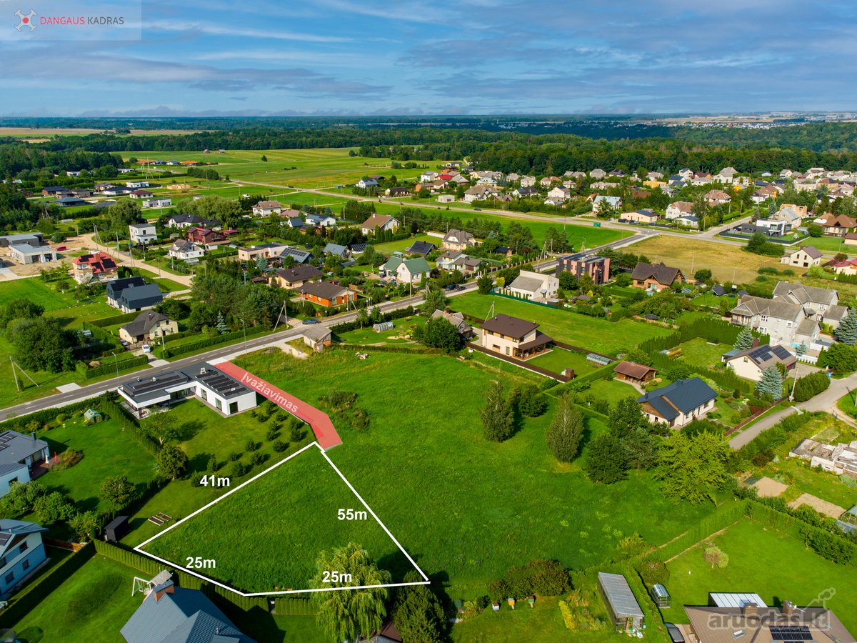 Parduodami Sklypai Raudondvaryje – 47,71 A - nuotraukos Nr. 3