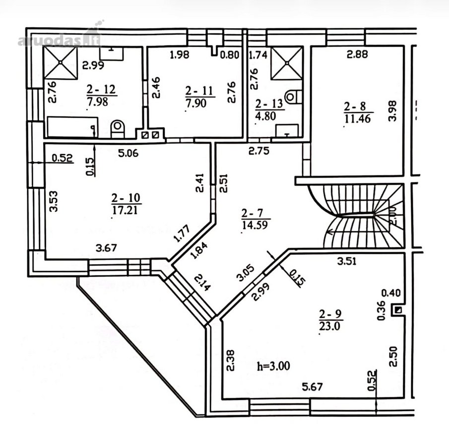 180 m² namas Giruliuose tarp pušų – iki jūros - nuotraukos Nr. 36