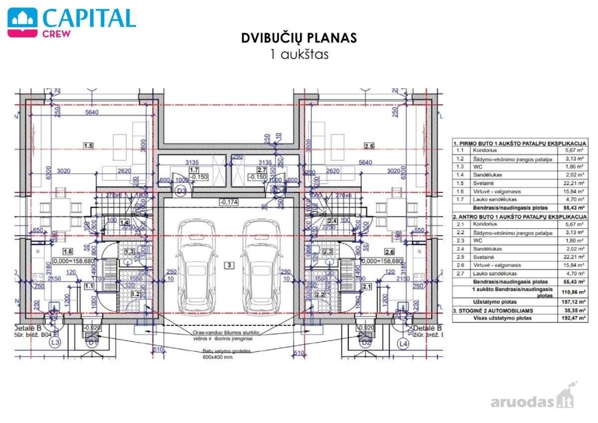 Parduodami Itin Kokybiškos Statybos Dviejų - nuotraukos Nr. 20