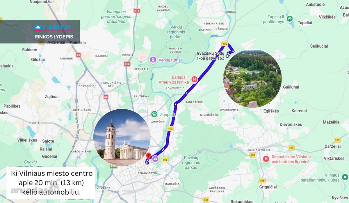 Parduodamas 9 a Sklypas Gvazdikų Sodų - nuotraukos Nr. 17