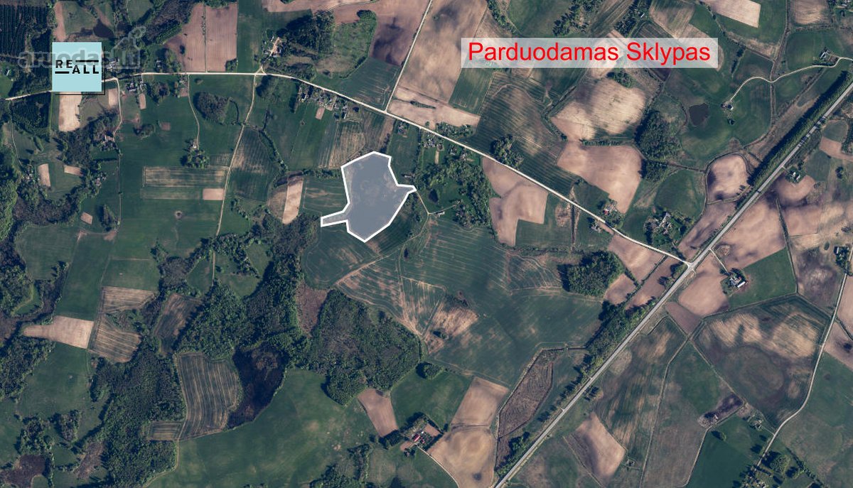 Parduodamas 5,8 Ha Sklypas Su Ežeru – Kelmės - nuotraukos Nr. 3