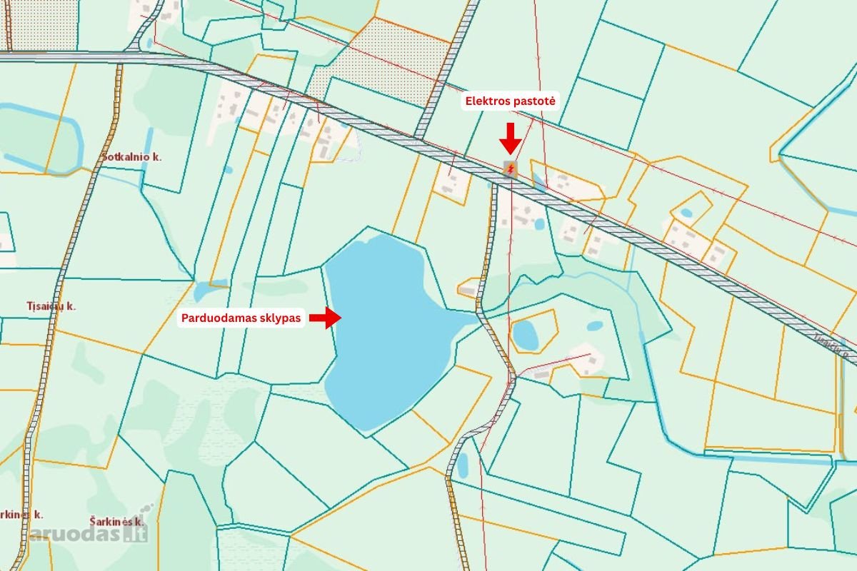 Parduodamas 5,8 Ha Sklypas Su Ežeru – Kelmės - nuotraukos Nr. 4