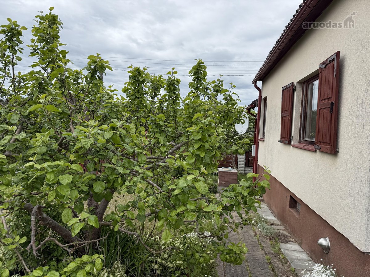 Parduodamas mūrinis 53,35 m² sodo namas su 6 - nuotraukos Nr. 2