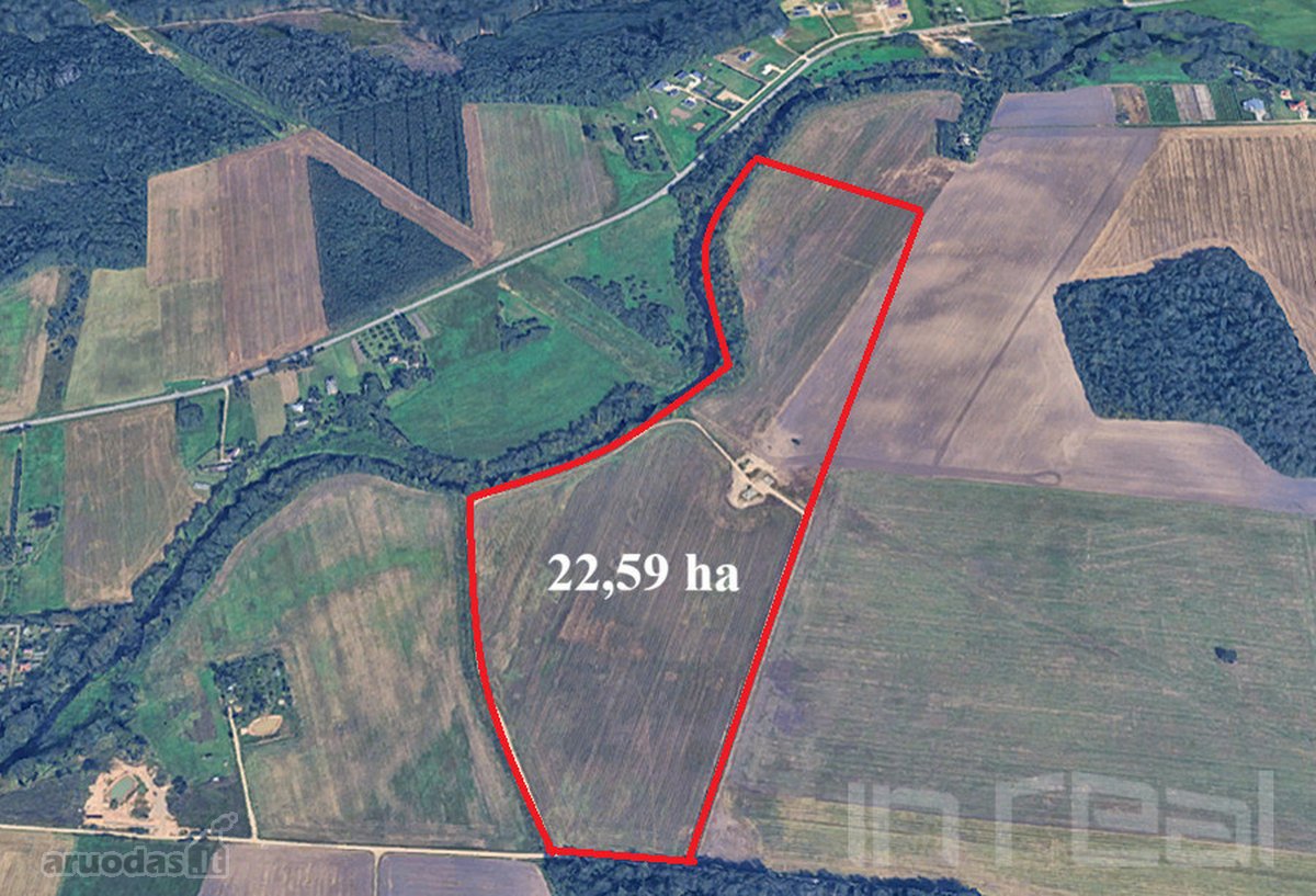 Parduodamas 22,59 Ha Sklypas Prie Lėvens Upės - nuotraukos Nr. 2